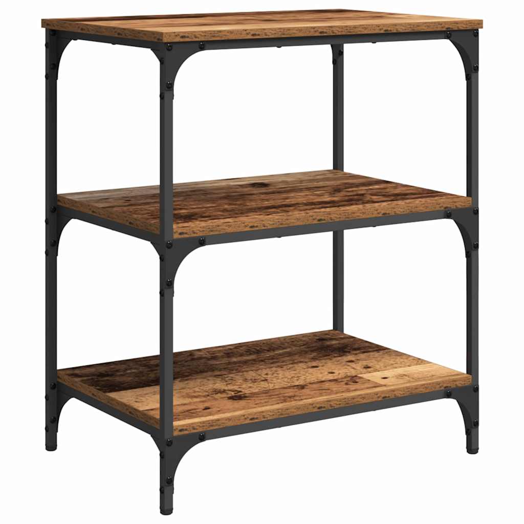 vidaXL Kitchen Trolley Old Wood 60 x 41 x 76 cm Engineered Wood