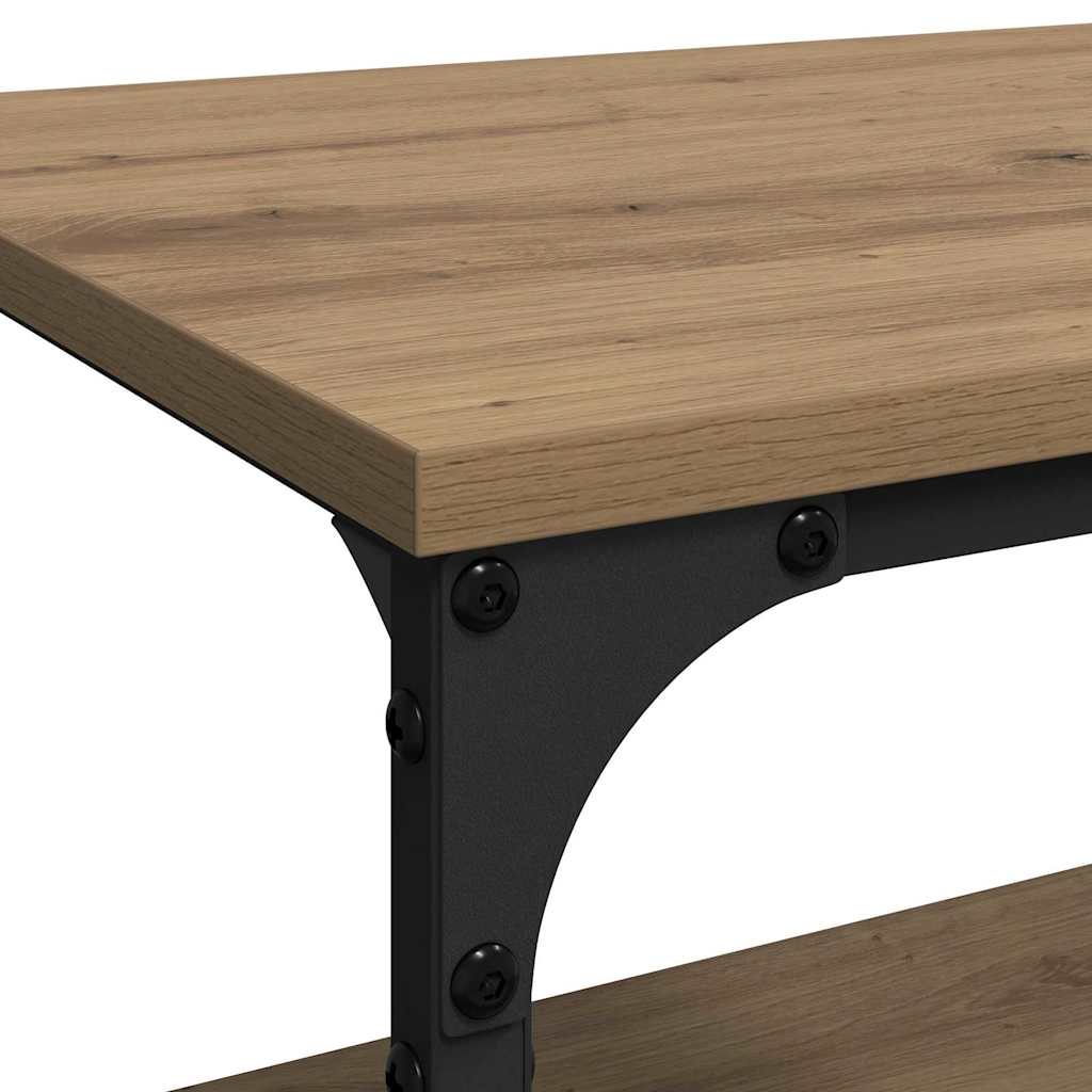 vidaXL Kitchen Trolley Artisan Oak 60 x 41 x 76 cm Engineered Wood