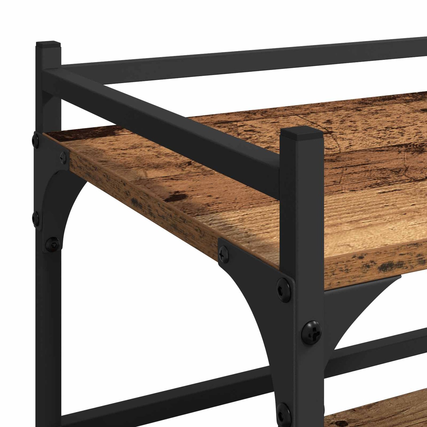 vidaXL Kitchen Trolley Old Wood 50 x 35 x 75.5 cm Engineered Wood