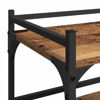 vidaXL Kitchen Trolley Old Wood 50 x 35 x 75.5 cm Engineered Wood