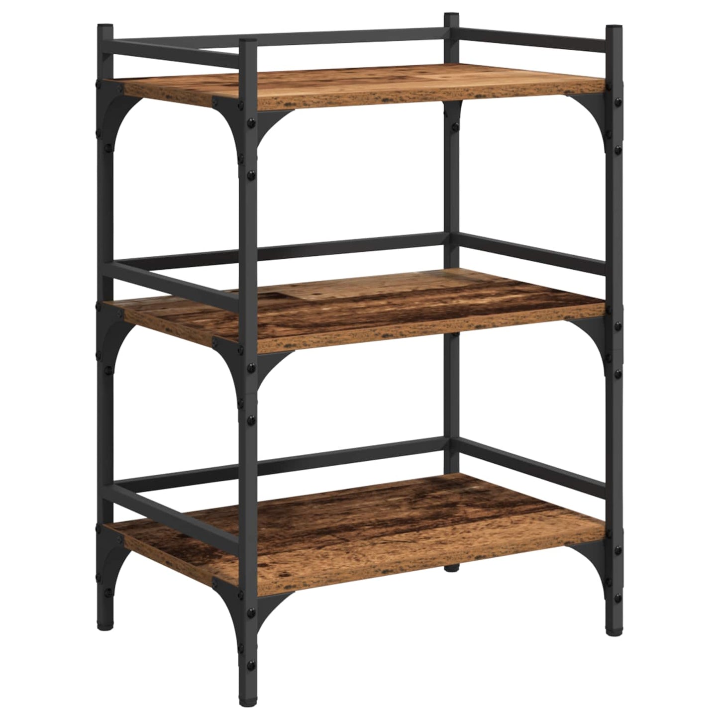 vidaXL Kitchen Trolley Old Wood 50 x 35 x 75.5 cm Engineered Wood