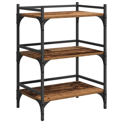 vidaXL Kitchen Trolley Old Wood 50 x 35 x 75.5 cm Engineered Wood