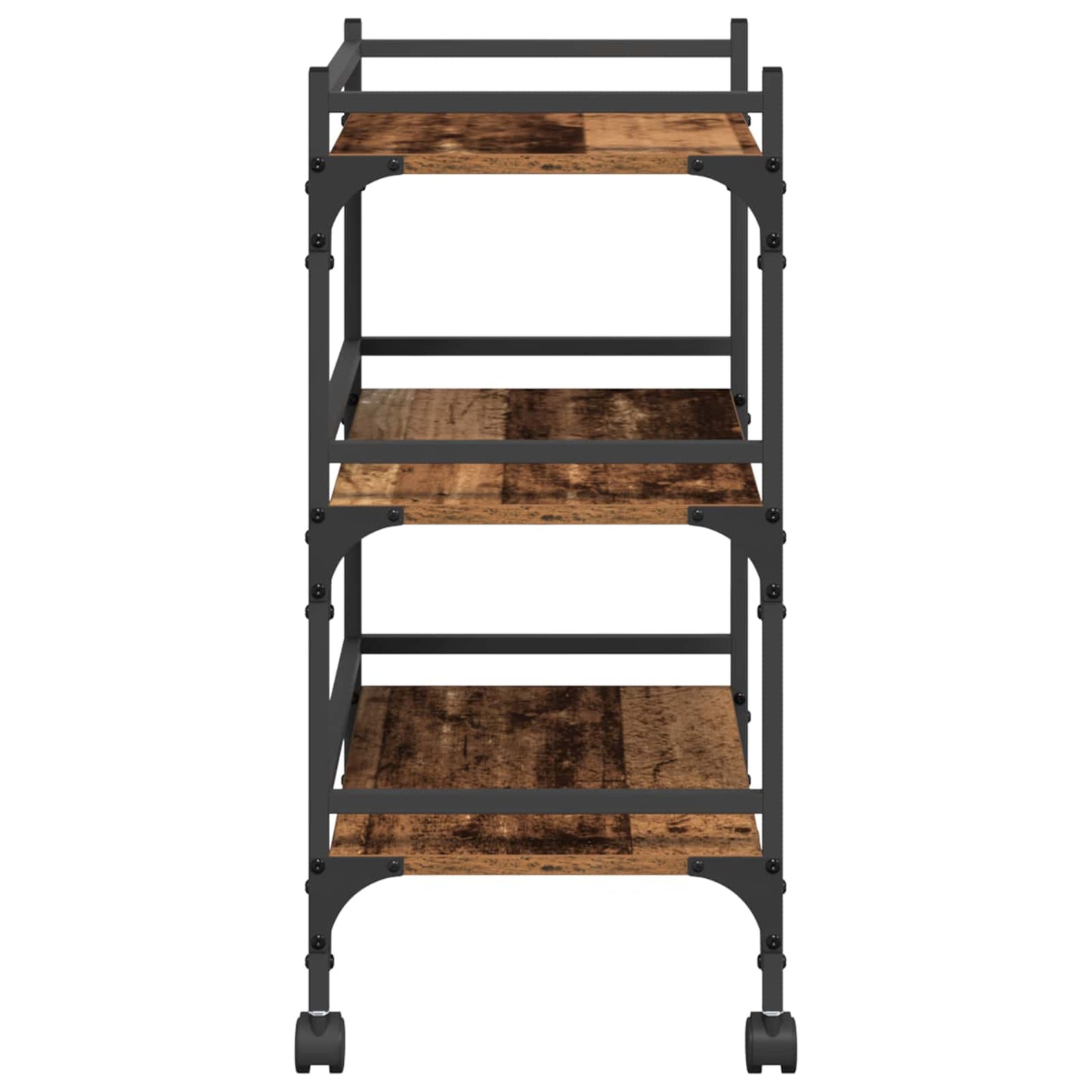 vidaXL Kitchen Trolley Old Wood 50 x 35 x 75.5 cm Engineered Wood