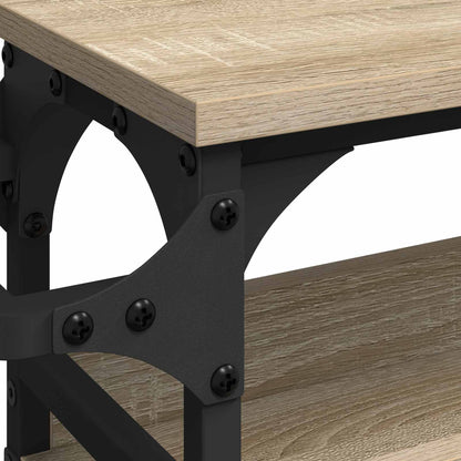 vidaXL Kitchen Trolley Sonoma Oak 53 x 20 x 76 cm Engineered Wood