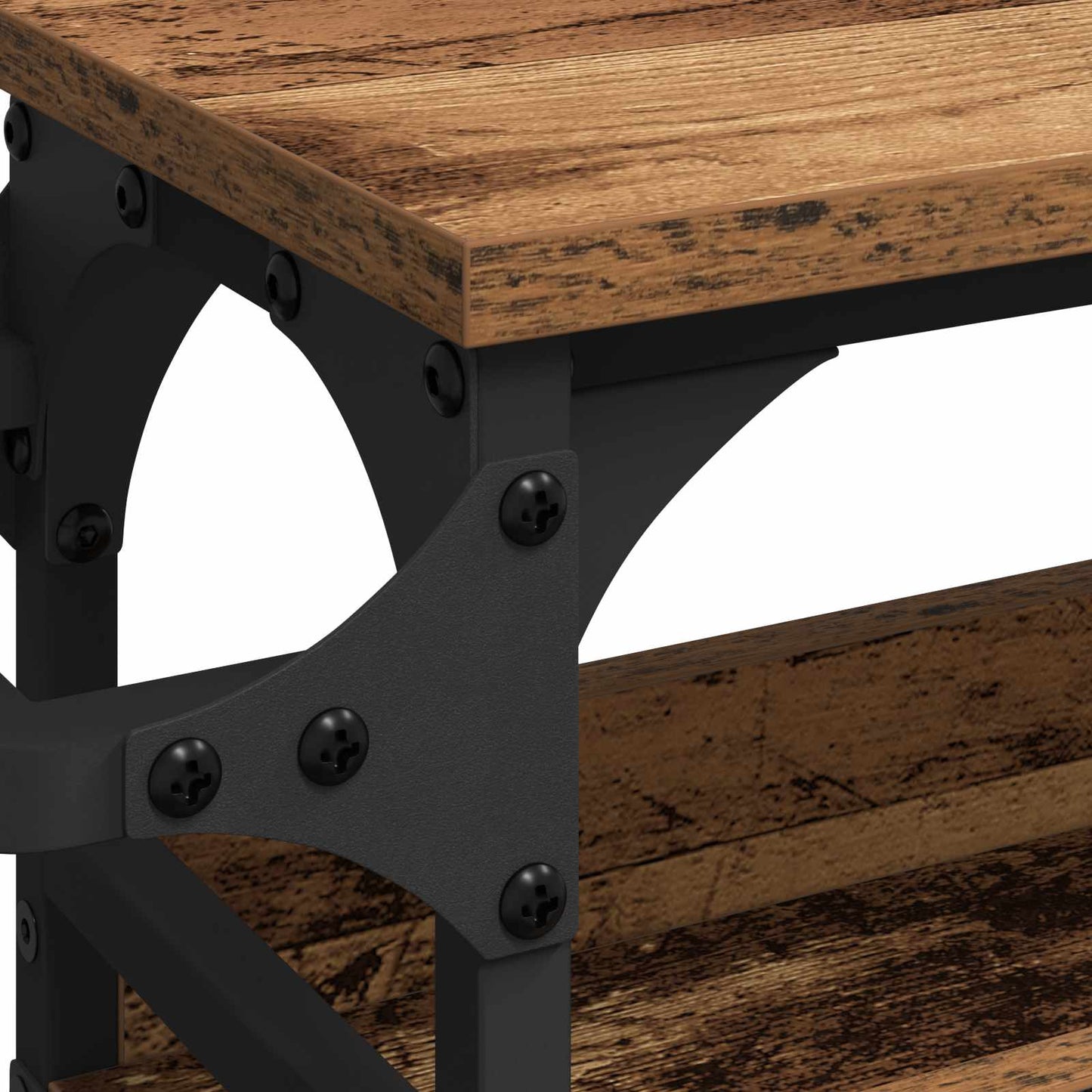 vidaXL Kitchen Trolley Old Wood 53 x 20 x 76 cm Engineered Wood