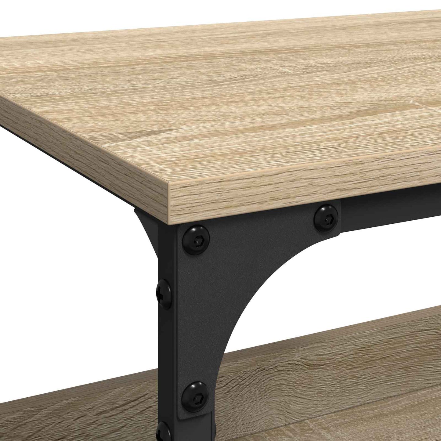 vidaXL Kitchen Trolley Sonoma Oak 60 x 41 x 80.5 cm Engineered Wood