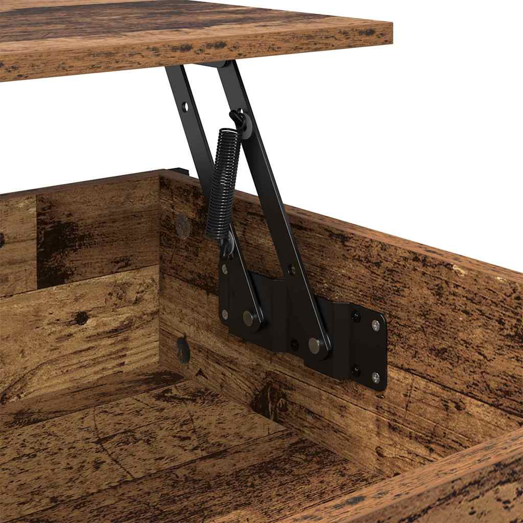 vidaXL Coffee Table Old Wood 100 x 55 x 48.5 cm Engineered Wood