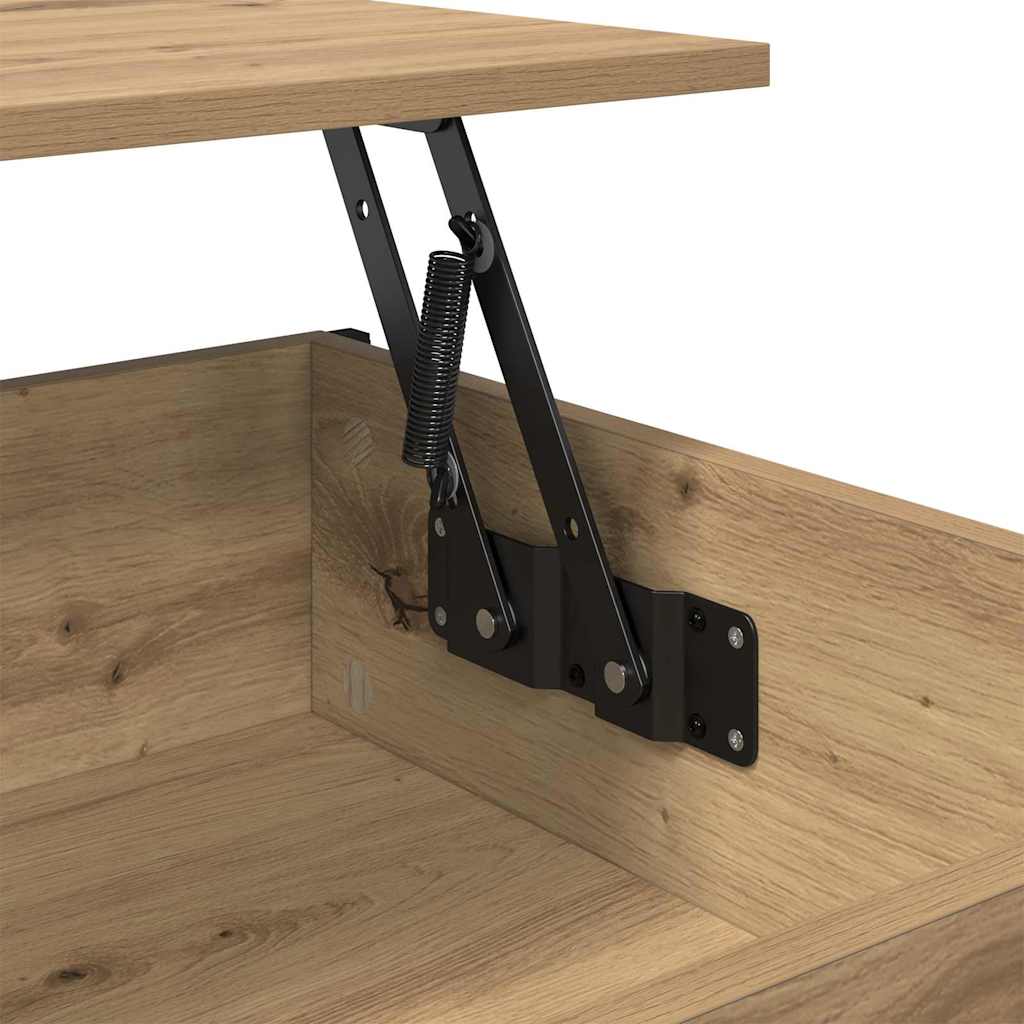 vidaXL Coffee Table Artisan Oak 100 x 55 x 48.5 cm Engineered Wood