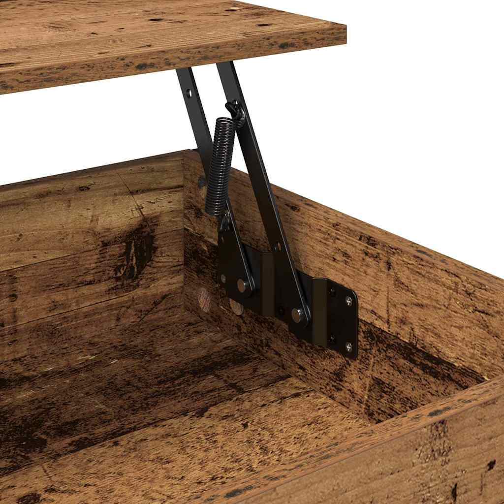 vidaXL Coffee Table Old Wood 70 x 50 x 50 cm Engineered Wood
