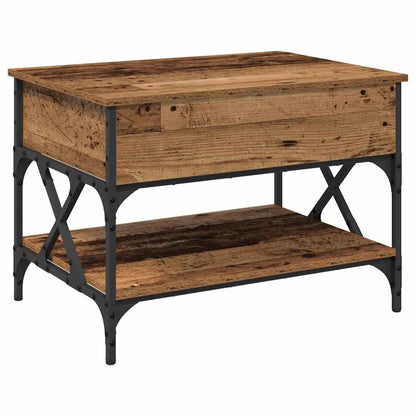 vidaXL Coffee Table Old Wood 70 x 50 x 50 cm Engineered Wood