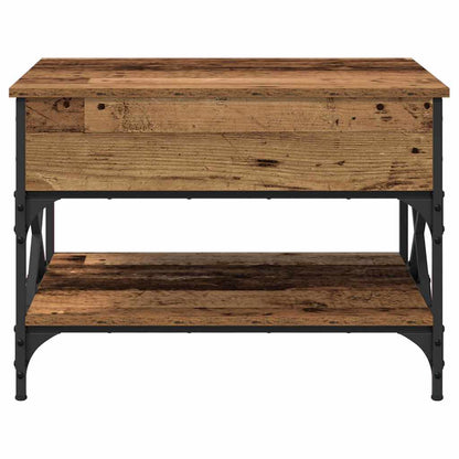 vidaXL Coffee Table Old Wood 70 x 50 x 50 cm Engineered Wood
