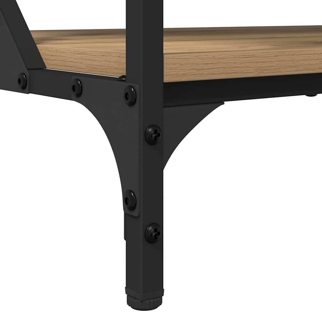 vidaXL Coffee Table Artisan Oak 70x50x50cm Engineered Wood