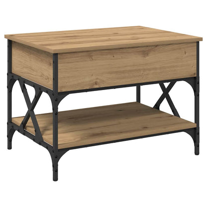 vidaXL Coffee Table Artisan Oak 70x50x50cm Engineered Wood