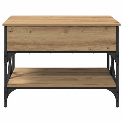 vidaXL Coffee Table Artisan Oak 70x50x50cm Engineered Wood