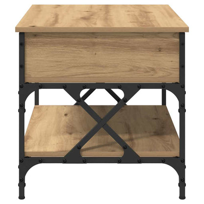 vidaXL Coffee Table Artisan Oak 70x50x50cm Engineered Wood