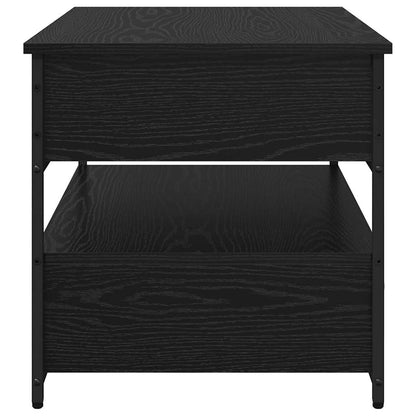 vidaXL Coffee Table Black Oak 70 x 50 x 54.5 cm Engineered Wood