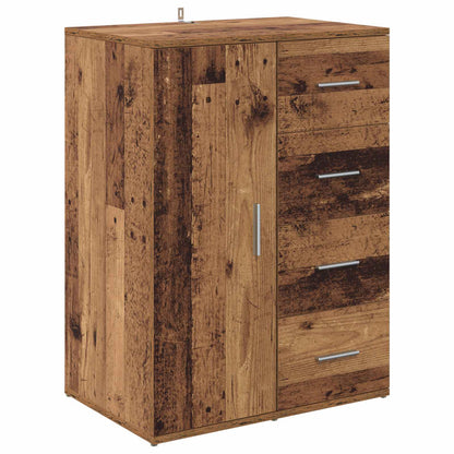 vidaXL Sideboard Old Wood 59 x 39 x 80 cm Engineered Wood