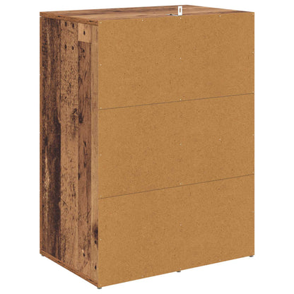 vidaXL Sideboard Old Wood 59 x 39 x 80 cm Engineered Wood