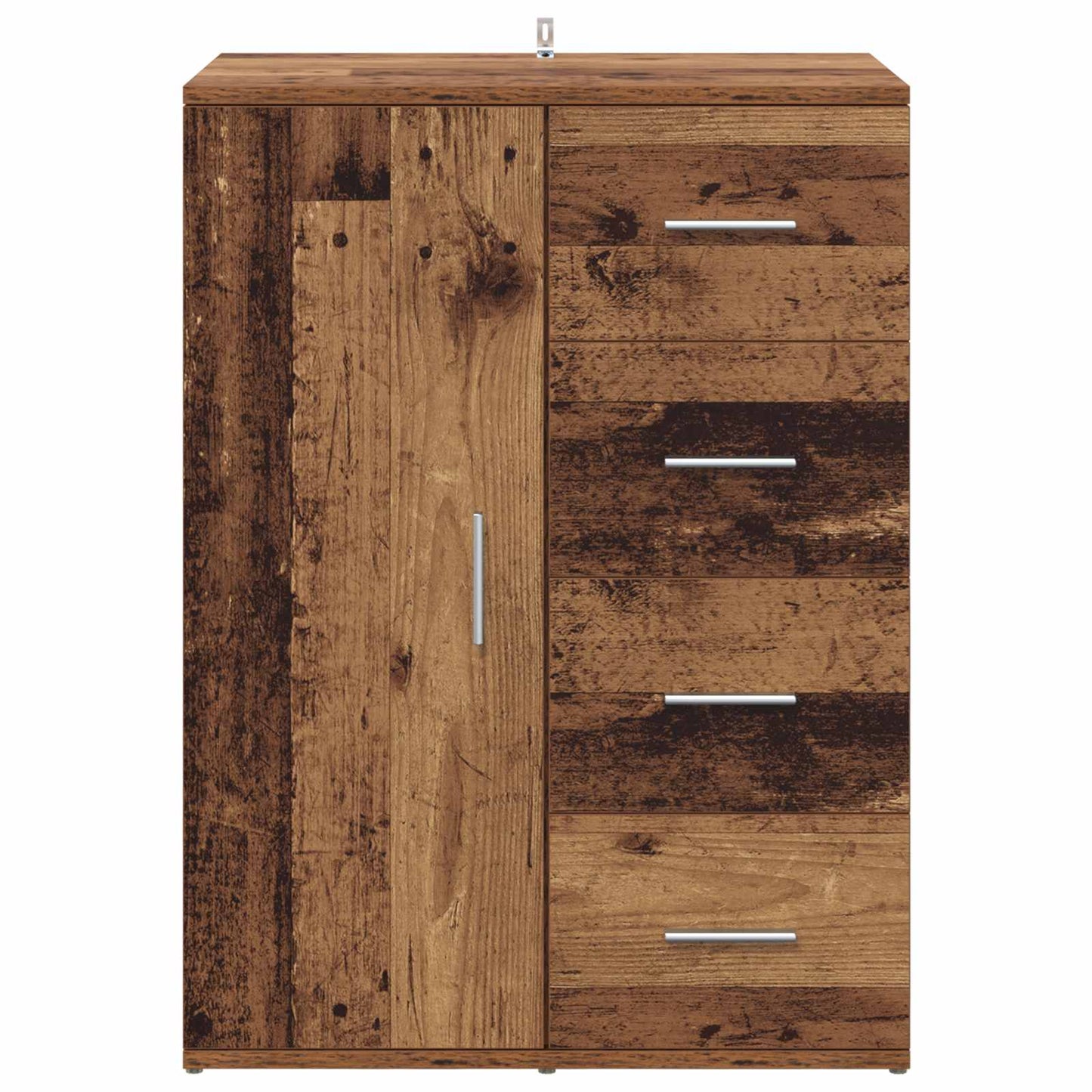 vidaXL Sideboard Old Wood 59 x 39 x 80 cm Engineered Wood