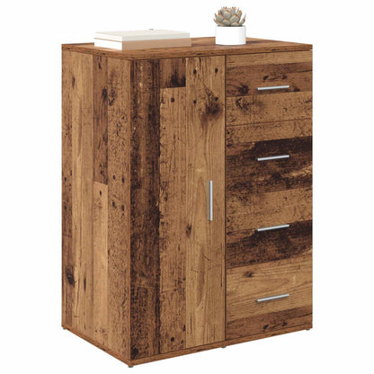 vidaXL Sideboard Old Wood 59 x 39 x 80 cm Engineered Wood