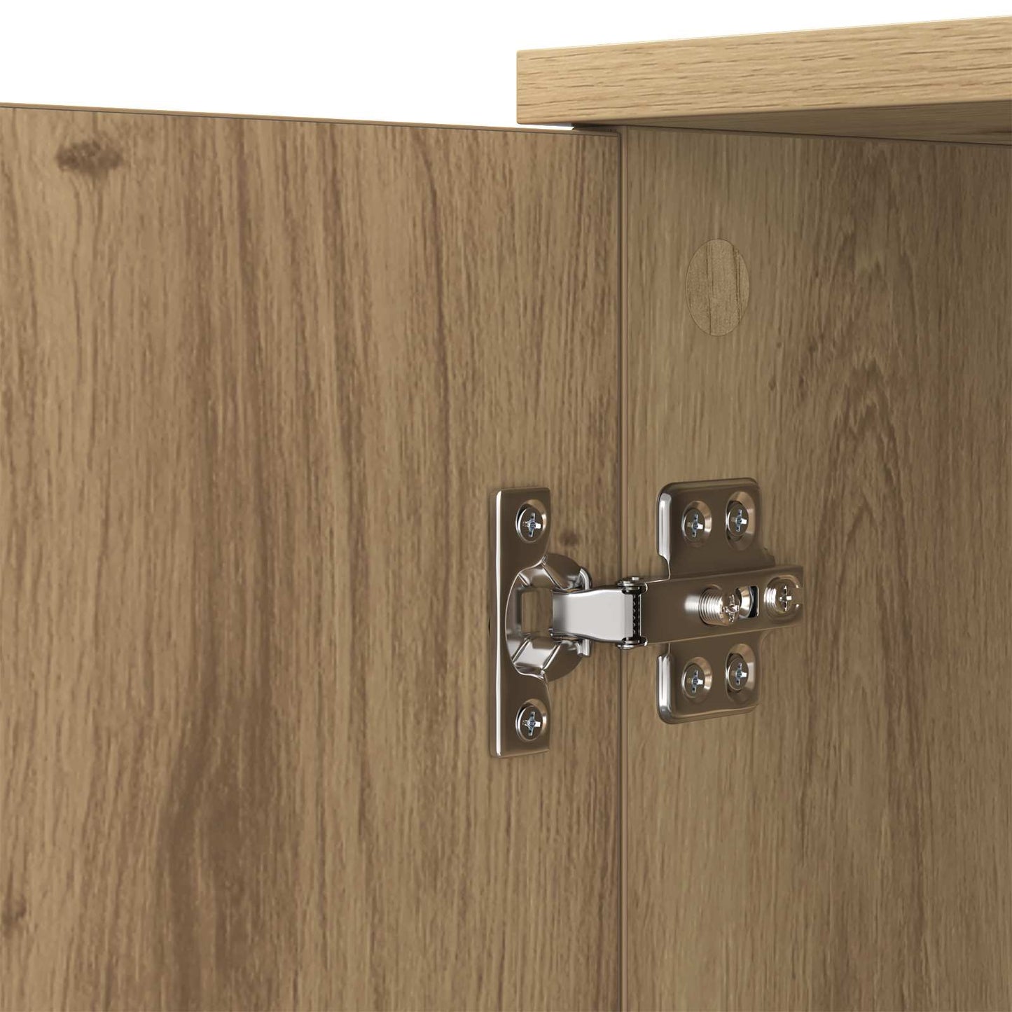 vidaXL Sideboard Artisan Oak 59 x 39 x 80 cm Engineered Wood