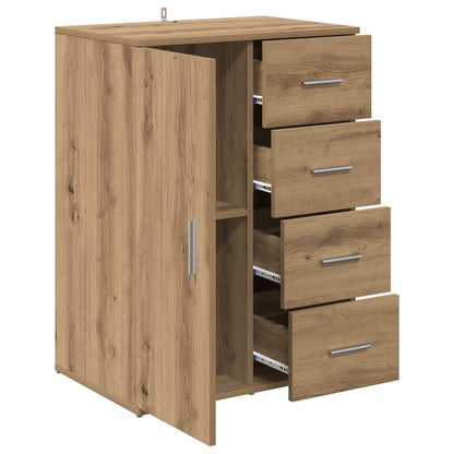 vidaXL Sideboard Artisan Oak 59 x 39 x 80 cm Engineered Wood