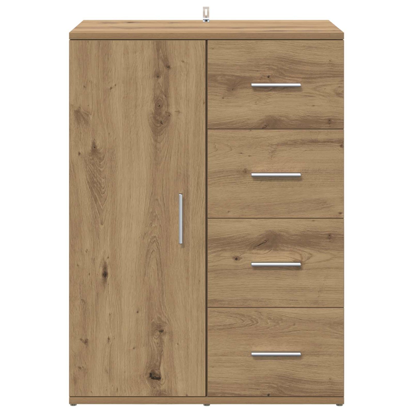 vidaXL Sideboard Artisan Oak 59 x 39 x 80 cm Engineered Wood