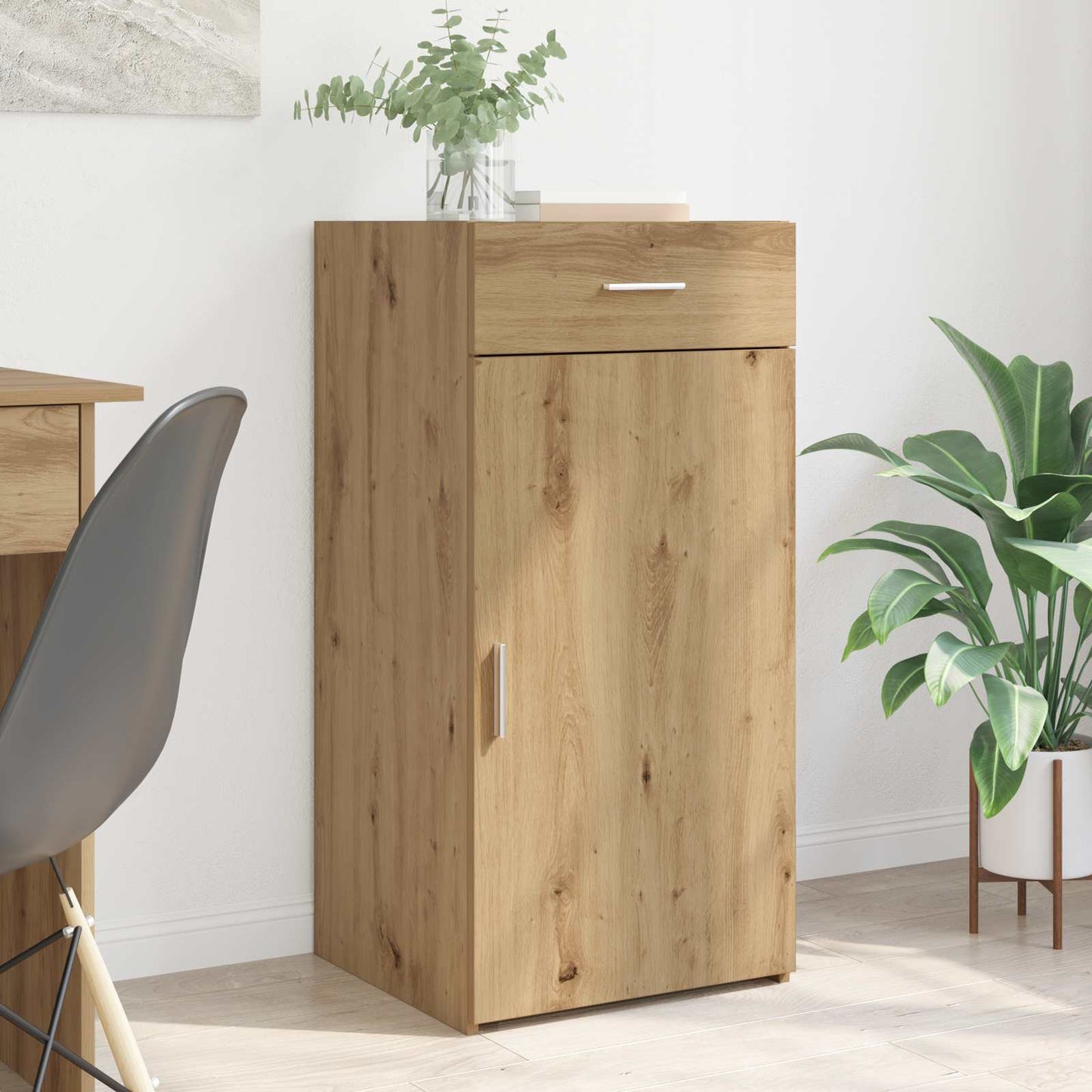 vidaXL Sideboard Artisan oak 45 x 42.5 x 93 cm Engineered Wood
