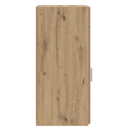 vidaXL Sideboard Artisan oak 45 x 42.5 x 93 cm Engineered Wood