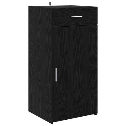 vidaXL Sideboard Black oak 45 x 42.5 x 93 cm Engineered Wood