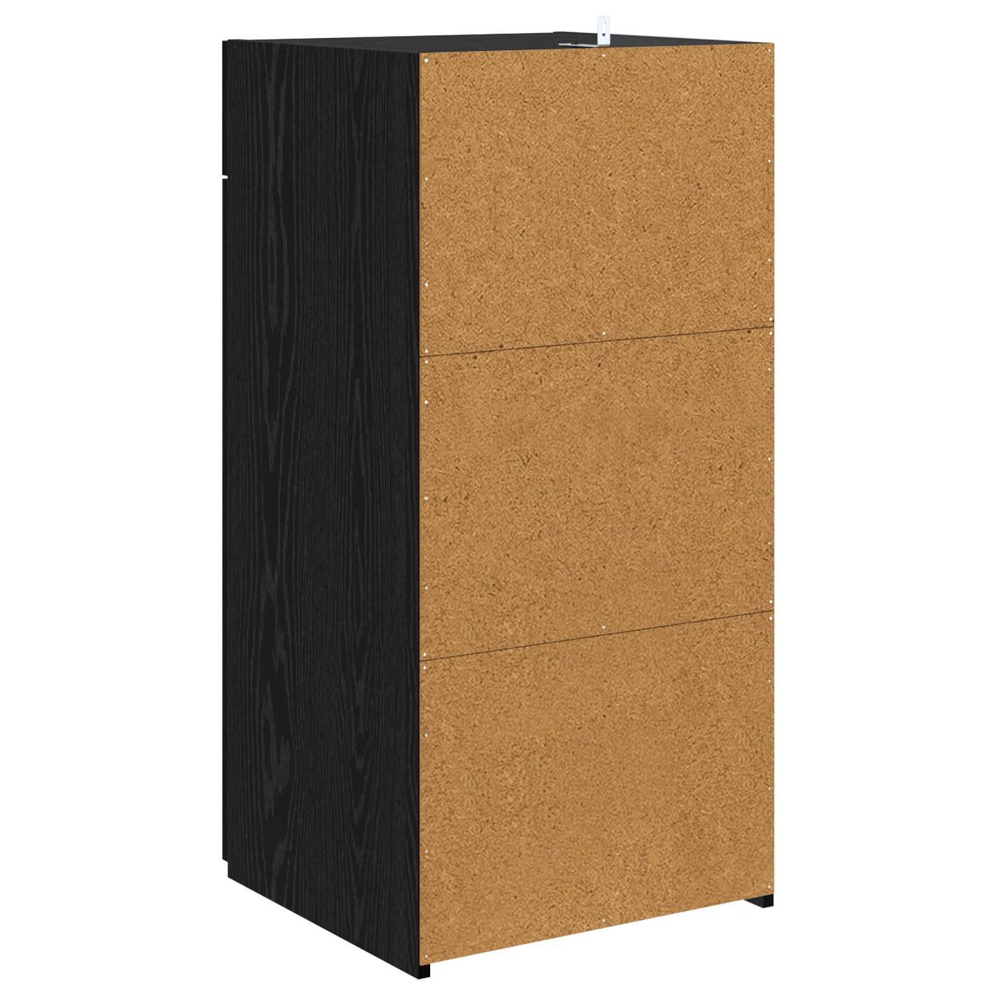 vidaXL Sideboard Black oak 45 x 42.5 x 93 cm Engineered Wood