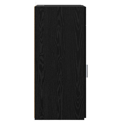 vidaXL Sideboard Black oak 45 x 42.5 x 93 cm Engineered Wood