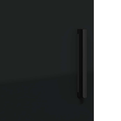 vidaXL Bathroom Cabinet Black 61 x 35 x 64 cm Engineered wood, Metal