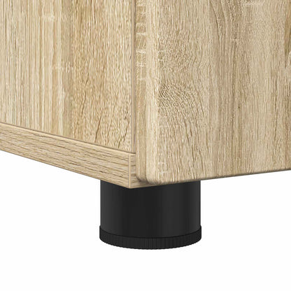 vidaXL Bathroom Cabinet with Storage Sonoma Oak 61 x 35 x 64 cm