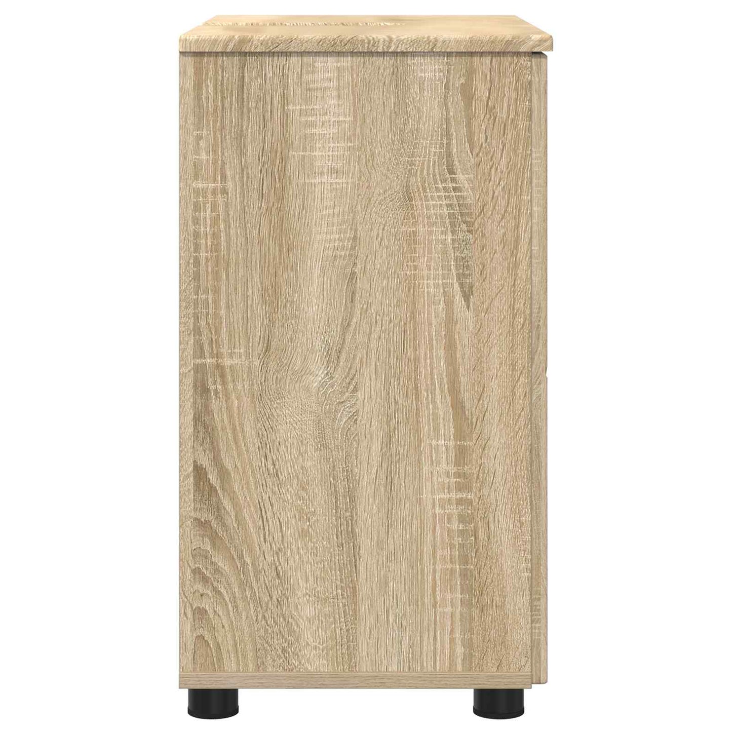 vidaXL Bathroom Cabinet with Storage Sonoma Oak 61 x 35 x 64 cm