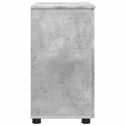 vidaXL Bathroom Cabinet Concrete Grey 61 x 35 x 64 cm
