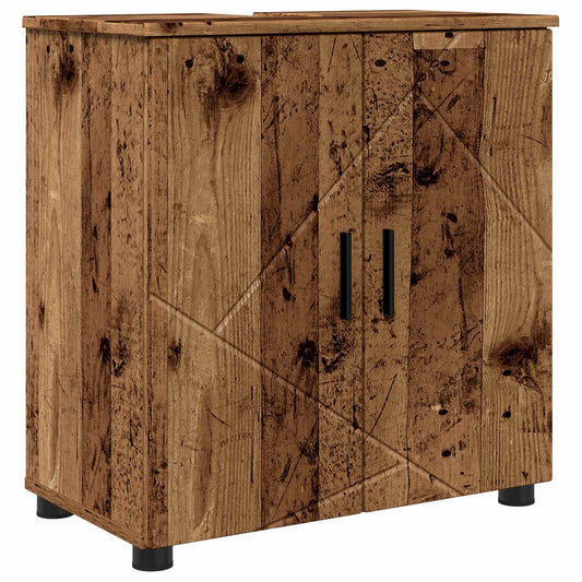 vidaXL Bathroom Cabinet Old Wood 61 x 35 x 64 cm