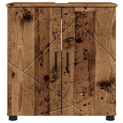 vidaXL Bathroom Cabinet with Storage Old Wood 61 x 35 x 64 cm