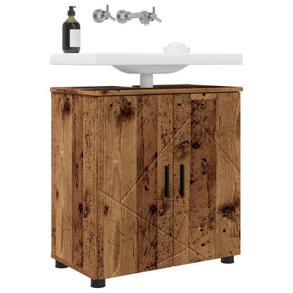 vidaXL Bathroom Cabinet with Storage Old Wood 61 x 35 x 64 cm