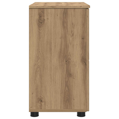 vidaXL Bathroom Cabinet Artisan Oak 61 x 35 x 64 cm