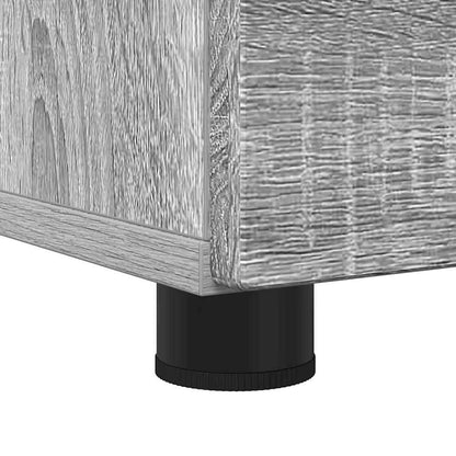 vidaXL Bathroom Cabinet with Drawer Grey Sonoma 76.5 x 35 x 64 cm