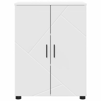 vidaXL Bathroom Cabinet White 60 x 35 x 80 cm Engineered wood & Metal