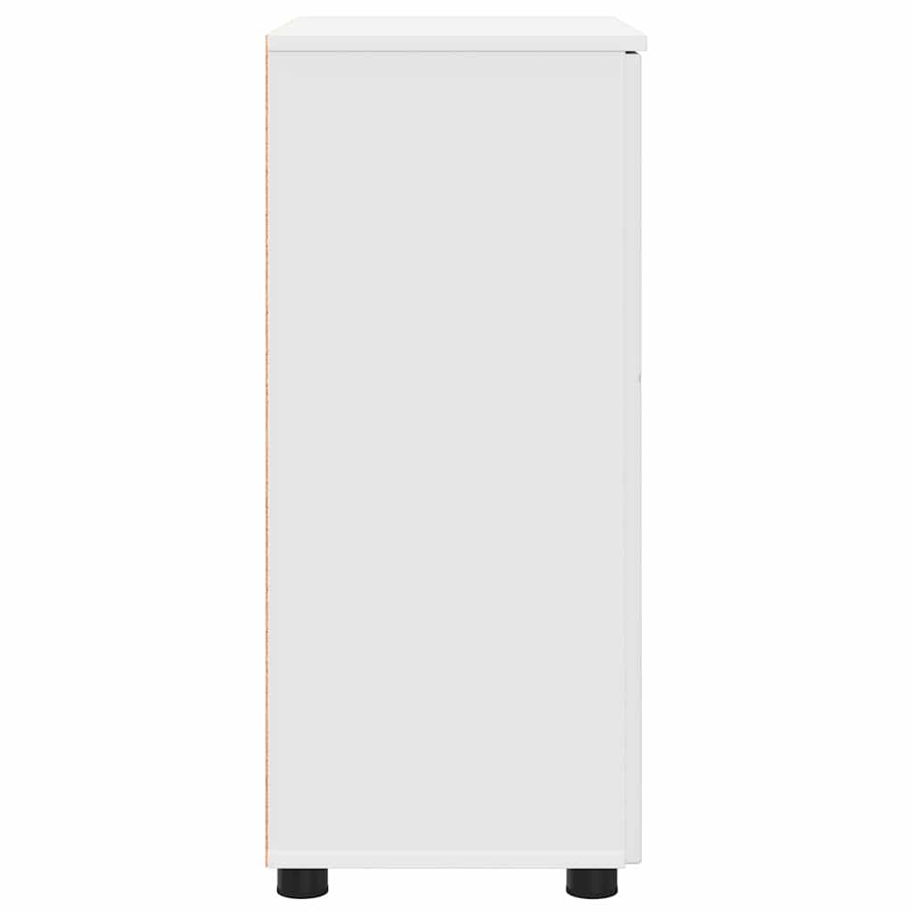 vidaXL Bathroom Cabinet White 60 x 35 x 80 cm Engineered wood & Metal