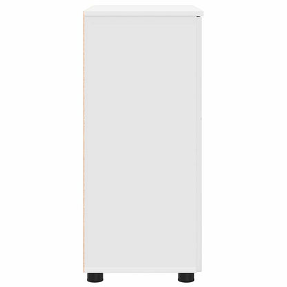 vidaXL Bathroom Cabinet White 60 x 35 x 80 cm Engineered wood & Metal