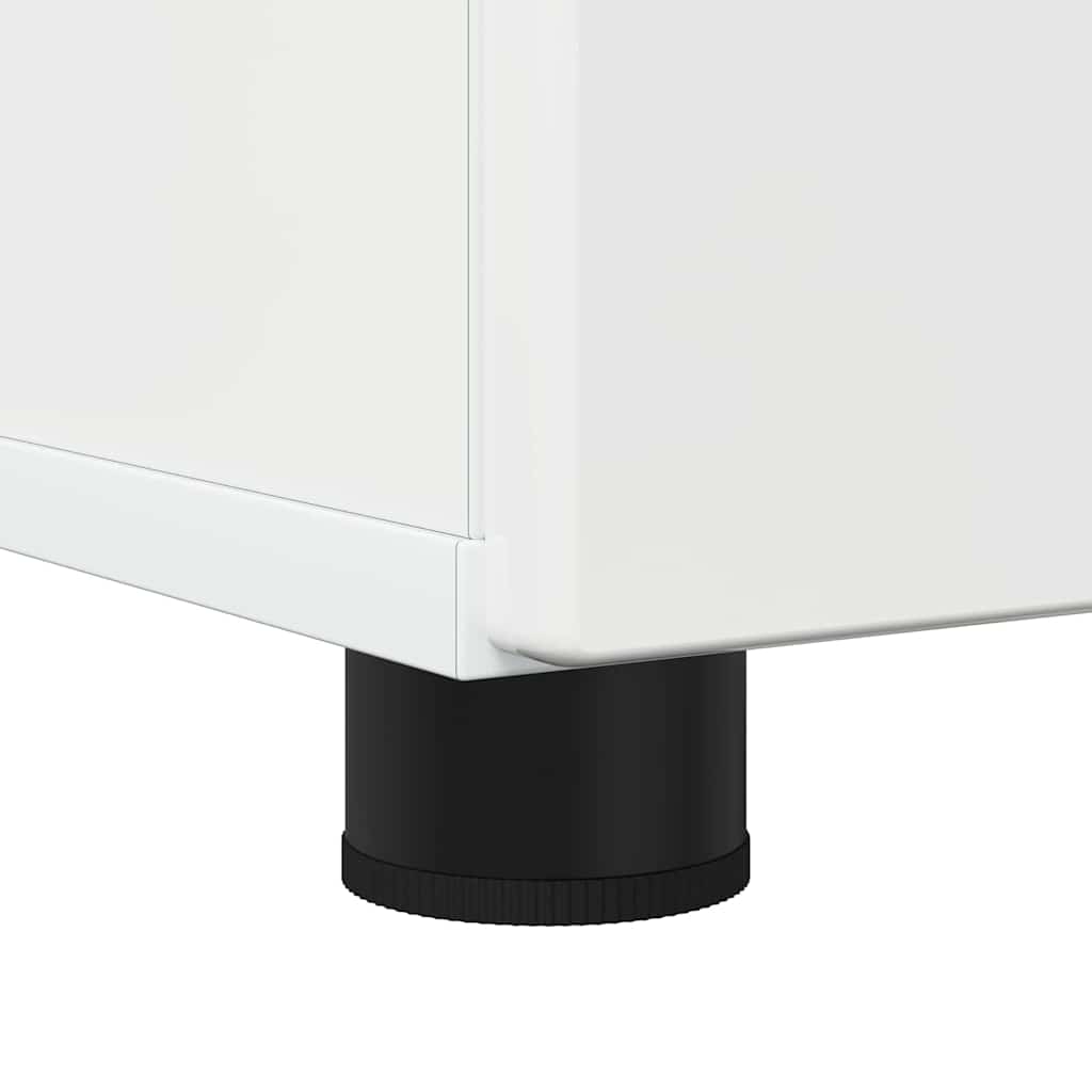 vidaXL Bathroom Cabinet with Storage High Gloss White 60 x 35 x 80 cm