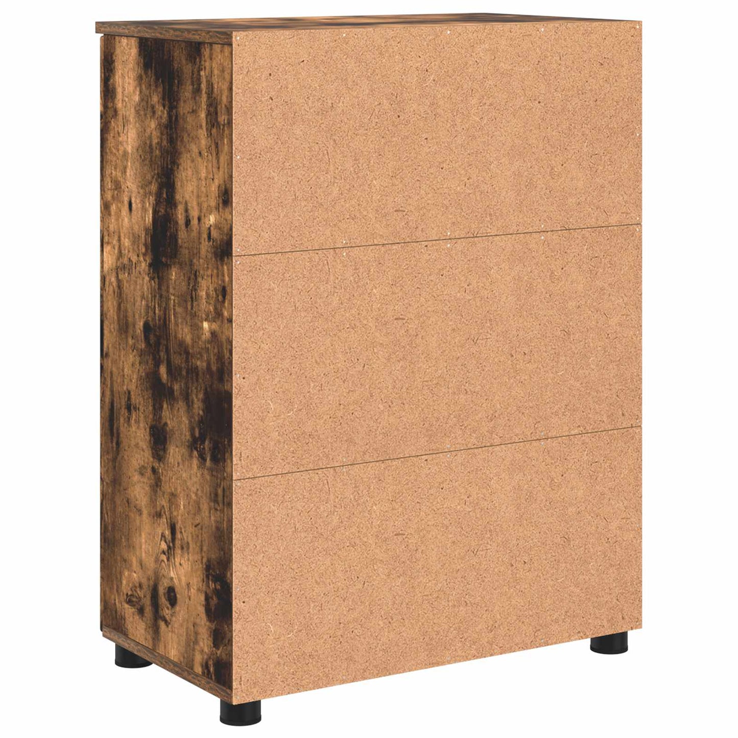 vidaXL Bathroom Cabinet Smoked Oak 60 x 35 x 80 cm