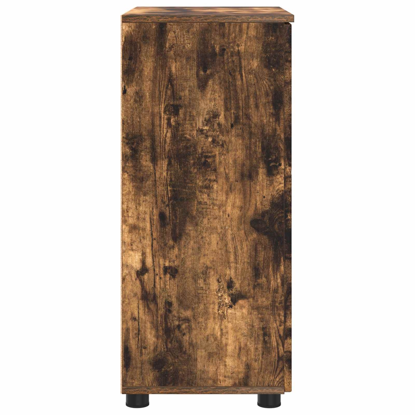 vidaXL Bathroom Cabinet Smoked Oak 60 x 35 x 80 cm