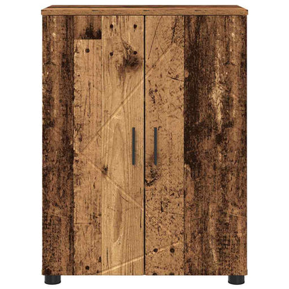 vidaXL Bathroom Cabinet Old Wood 60 x 35 x 80 cm