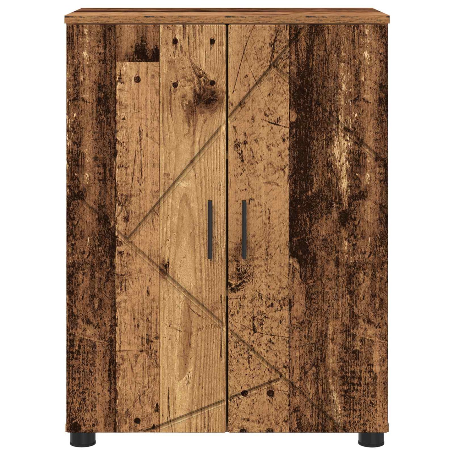 vidaXL Bathroom Cabinet Old Wood 60 x 35 x 80 cm