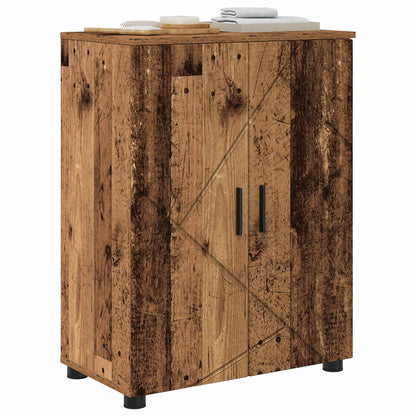 vidaXL Bathroom Cabinet Old Wood 60 x 35 x 80 cm